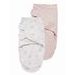MEYCO ZAVINOVAČKA 2-BALENÍ 0-3 MĚSÍCE - DOTS PINK/UNI LIGHT PINK - ZAVINOVAČKY - SPINKÁNÍ