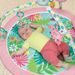 BRIGHT STARTS DEKA NA HRANÍ PRO ROZVOJ MOTORIKY A SMYSLŮ POP 'N WIGGLE ROSY RAINFOREST™, 0M+ - HRACÍ DEKY - PRO DĚTI