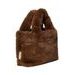 STUDIO NOOS FAUX FUR MINI HANDBAG BROWN - DOPLŇKY - PRO MAMINKY
