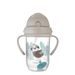 CANPOL BABIES NEVYLÉVACÍ HRNEČEK SE SLÁMKOU A ZÁVAŽÍM EXOTIC ANIMALS 270ML - DĚTSKÉ HRNEČKY - KRMENÍ