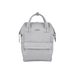 BABABING MANI PŘEBALOVACÍ TAŠKA/BATOH, DOVE GREY LEATHERETTE - PŘEBALOVACÍ TAŠKY - KOČÁRKY A PŘÍSLUŠENSTVÍ