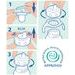 PHILIPS AVENT KOUZELNÁ HUBIČKA S VENTILEM STŘEDNĚ TVRDÁ ZELENÁ 12+, 2KS - SAVIČKY A PÍTKA - KRMENÍ