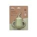 SUAVINEX LAHVIČKA S BRČKEM SILIKONOVÁ - ZELENÁ - DĚTSKÉ HRNEČKY - KRMENÍ
