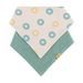 PETITE&MARS BRYNDÁK BANDANA LUKE 2 KS BEIGE KIWIS&MISTY GREEN 3M+ - BRYNDÁKY - KRMENÍ