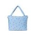 STUDIO NOOS PUFFY DIAPER BAG PŘEBALOVACÍ TAŠKA LIGHT BLUE HEARTS - PŘEBALOVACÍ TAŠKY - KOČÁRKY A PŘÍSLUŠENSTVÍ