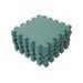 BABY DAN HRACÍ PODLOŽKA PUZZLE DUSTY GREEN 90X90 CM, V.1,2CM - HRACÍ PODLOŽKY NA ZEM - SPINKÁNÍ