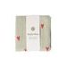 STUDIO NOOS SWADDLE ZAVINOVAČKA PRINT MEDIUM GREEN HEARTS - ZAVINOVACÍ PLENY / OSUŠKY VELKÉ - PŘEBALOVÁNÍ