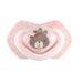 CANPOL BABIES SET SYMETRICKÝCH SILIKONOVÝCH DUDLÍKŮ 0-6M BONJOUR PARIS RŮŽOVÝ - ŠIDÍTKA A DOPLŇKY - KRMENÍ
