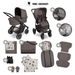 ABC DESIGN SALSA 5 AIR STARTER SET MARRON - KOMBINACE S PŘÍSLUŠENSTVÍM - KOČÁRKY A PŘÍSLUŠENSTVÍ