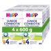 HIPP 4X BATOLECÍ MLÉKO HIPP 4 JUNIOR COMBIOTIK 600G - KOJENECKÁ MLÉKA - KRMENÍ