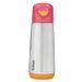 B.BOX TERMOSKA NA PITÍ SPORT 500 ML - RŮŽOVÁ/ORANŽOVÁ - TERMOOBALY A TERMOSKY - KRMENÍ