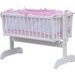 SCARLETT KOLÉBKA S KOMPLETNÍ VÝBAVOU - SCARLETT TORO - RŮŽOVÁ - KOŠÍKY A KOLÉBKY - SPINKÁNÍ