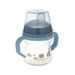 CANPOL BABIES HRNEČEK SE SILIKONOVÝM PÍTKEM FIRSTCUP BONJOUR PARIS 150ML MODRÝ - DĚTSKÉ HRNEČKY - KRMENÍ