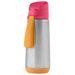 B.BOX TERMOSKA NA PITÍ SPORT 500 ML - RŮŽOVÁ/ORANŽOVÁ - TERMOOBALY A TERMOSKY - KRMENÍ