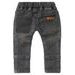 NOPPIES JEANS RAWSONVILLE DARK GREY WASH - KALHOTKY A TEPLÁČKY - PRO DĚTI