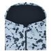 EMITEX FUSAK 2V1 COCOON SOFTSHELL BLUE SPLASH - FUSAKY DO KOČÁRKU - KOČÁRKY A PŘÍSLUŠENSTVÍ