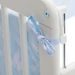 FILLIKID LOŽNÍ SOUPRAVA LUXE LEAVES LIGHT BLUE + MATRACE - MANTINELY - SPINKÁNÍ