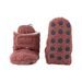 LODGER SLIPPER FOLKLORE FLEECE ROSEWOOD 0 - 3 MĚSÍCE - KOJENECKÉ CAPÁČKY - PRO DĚTI