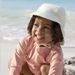 LÄSSIG SPLASH SUN PROTECTION FLAP HAT SEA SALT 07-18 MO. - ČEPIČKY A KLOBOUČKY - PRO DĚTI
