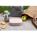 BEABA SVAČINOVÝ BOX NEREZ VELVET GREY / DUSTY ROSE - KRABIČKY NA SVAČINU - KRMENÍ