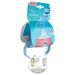 CANPOL BABIES HRNEČEK SE SILIKONOVÝM PÍTKEM FIRSTCUP BONJOUR PARIS 250ML MODRÝ - DĚTSKÉ HRNEČKY - KRMENÍ
