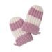 LODGER RUKAVICE STRIPE MERINO MAUVE VEL. 0 - 12 MĚSÍCŮ - RUKAVIČKY, ŠÁTKY, NÁKRČNÍKY - PRO DĚTI