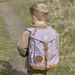 LÄSSIG KIDS BIG BACKPACK OUTDOOR LITTLE GANG LILAC - BATOHY A TAŠKY - PRO DĚTI