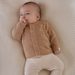 LITTLE DUTCH KARDIGAN PLETENÝ SAFARI FRIENDS SOFT TAN VEL. 74 - KABÁTKY, MIKINKY - PRO DĚTI