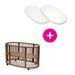 STOKKE® SLEEPI™ V3 WHITE + MATRACE + PROSTĚRADLO - DŘEVĚNÉ POSTÝLKY - SPINKÁNÍ