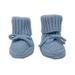 LODGER SLIPPER KNIT BLUE FOGG 0 - 6 MĚSÍCŮ - KOJENECKÉ CAPÁČKY - PRO DĚTI