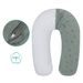 FILLIKID KOJÍCÍ POLŠTÁŘ WHALE GREEN 190 CM - KOJÍCÍ POLŠTÁŘE - KRMENÍ
