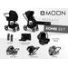 MOON RESEA 2.0 KOMBI SET - ONYX - KOMBINACE S PŘÍSLUŠENSTVÍM - KOČÁRKY A PŘÍSLUŠENSTVÍ