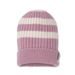 LODGER ČEPICE STRIPE MERINO MAUVE 3 - 6 MĚSÍCŮ - ČEPIČKY A KLOBOUČKY - PRO DĚTI