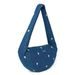 STUDIO NOOS DENIM MINI CROSS BODY BAG | HEARTS DARK BLUE WHITE HEARTS - DOPLŇKY - PRO MAMINKY