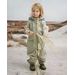 LEOKID SOFTSHELLOVÝ OVERAL COLOR BLOCK WOOD SAGE VEL. 18 - 24 MĚSÍCŮ (VEL. 86) - OVERALY - PRO DĚTI