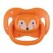 CANPOL BABIES DUDLÍK SILIKONOVÝ SYMETRICKÝ CUTE ANIMALS 18M+ 1KS ORANŽOVÝ - ŠIDÍTKA A DOPLŇKY - KRMENÍ