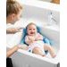SKIP HOP PODLOŽKA DO KOUPELE FROTÉ MOBY 0-6M MODRÁ - LEHÁTKA DO VANIČKY - KOUPÁNÍ A ZDRAVÍ