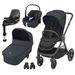 MAXI-COSI SET OXFORD + KORBA ORIA + ADAPTÉRY + PEBBLE 360 PRO² + ZDARMA FAMILYFIX 360 PRO - TROJKOMBINACE - KOČÁRKY A PŘÍSLUŠENSTVÍ