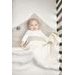 MEYCO DEKA KNOTS TEDDY FLEECE - OFF WHITE - DĚTSKÉ DEKY PRO MIMINKA - SPINKÁNÍ