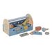 LITTLE DUTCH BOX S NÁŘADÍM DŘEVĚNÝ BLUE - LITTLE DUTCH - PRO DĚTI