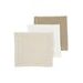 MEYCO MUŠELÍNOVÁ PLENA-ŽÍNKA 3-BALENÍ - OFFWHITE/SOFT SAND/TAUPE - ŽÍNKY A HOUBIČKY - KOUPÁNÍ A ZDRAVÍ