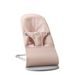 BABYBJORN BABYBJORN LEHÁTKO BLISS WOVEN LIGHT PINK MÉLANGE - LEHÁTKA A HOUPADLA - SPINKÁNÍ