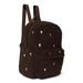 STUDIO NOOS TEDDY MIDI BACKPACK BATŮŽEK S PŘEDNÍ KAPSOU CHOCOLATE HEARTS - DOPLŇKY - PRO MAMINKY