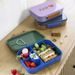 LÄSSIG KIDS LUNCHBOX BENTO LITTLE GANG SMILE NAVY - KRABIČKY NA SVAČINU - KRMENÍ