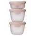B.BOX SADA KRABIČEK SNACK TUBS 3KS - RŮŽOVÉ - USKLADNĚNÍ JÍDLA - KRMENÍ