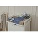 MEYCO MUŠELÍNOVÁ PLENA-ŽÍNKA 3-BALENÍ - NATURAL/JEANS BLUE/INDIGO - LÁTKOVÉ PLENY ALL IN ONE - PŘEBALOVÁNÍ