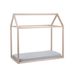 CHILDHOME RÁM POSTELE DOMEK NATURAL 70X140CM - DŘEVĚNÉ POSTÝLKY - SPINKÁNÍ