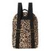 STUDIO NOOS COTTON MIDI BACKPACK BATŮŽEK S PŘEDNÍ KAPSOU BROWN LEOPARD - BATOHY A TAŠKY - PRO DĚTI