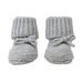 LODGER SLIPPER KNIT STEEL 0 - 6 MĚSÍCŮ - BOTIČKY - PRO DĚTI