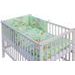 SCARLETT DĚTSKÁ POSTÝLKA S KOMPLETNÍ VÝBAVOU SCARLETT 120 X 60 CM - MRÁČEK - ZELENÁ - DŘEVĚNÉ POSTÝLKY - SPINKÁNÍ